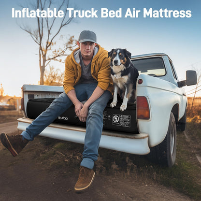 umbrauto air mattress for 5.5-5.8 ft full-size short on a desk or shelf