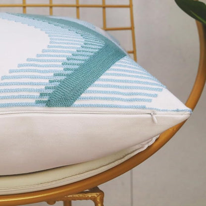 1 PCS Embroidered Throw Pillow Cover Cotton Decorative Square Cushion Cases - Image 7
