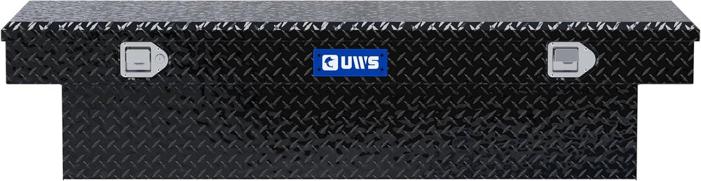 UWS EC10322 63-Inch Gloss Black Heavy-Wall Aluminum Truck Tool Box, RigidCore...
