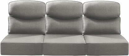 Luxury 24x24x6 Inch Smile Outdoor Sofa Cushions Set of 3 by ACTREST