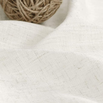 Cream Linen Curtains 168 Inches Long - Image 5
