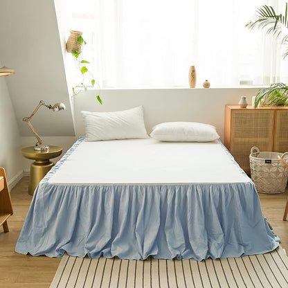 BISELINA French Linen Bed Skirt - Image 5