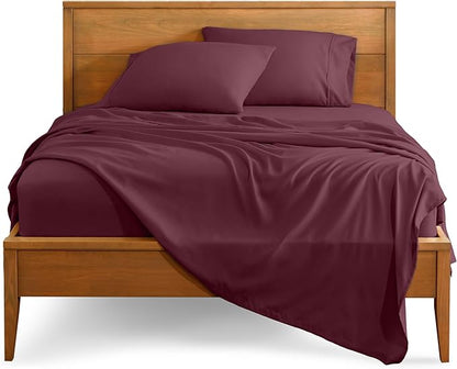 Bare Home Ultra-Soft Split Head Flex King Sheet Set by BareHome