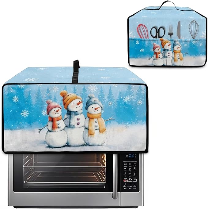 Christmas Air Fryer Toaster Oven Dust Cover Protective Convection Oven Cover - Image 2