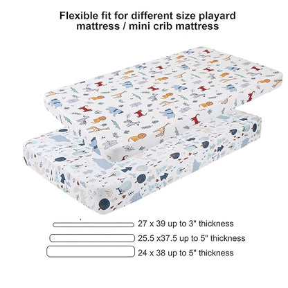 Onacosht Pack and Play Sheets 3 Pack - Image 4