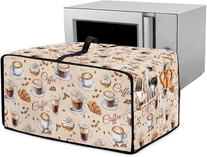 Waterproof Microwave Oven Dust Cover Heavy Duty Microwave Oven Grill Cover by HwzdsyxlCreativeHomeDecor