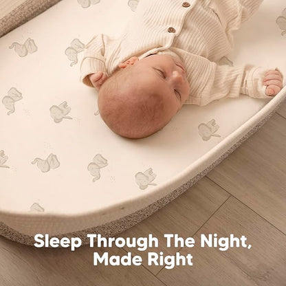2-Pack Baby Bassinet Sheets Girl, Boy - Image 6