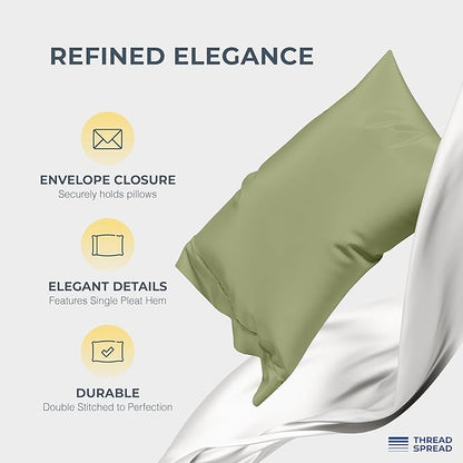 THREAD SPREAD 100% Egyptian Cotton Sheets Queen Size - Image 4