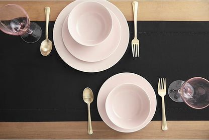 Solino Home Black Table Runner 108 Inches Long - Image 3