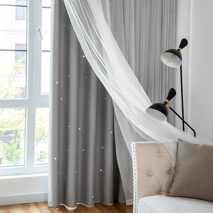 Star Blackout Curtains for Bedroom - Image 8