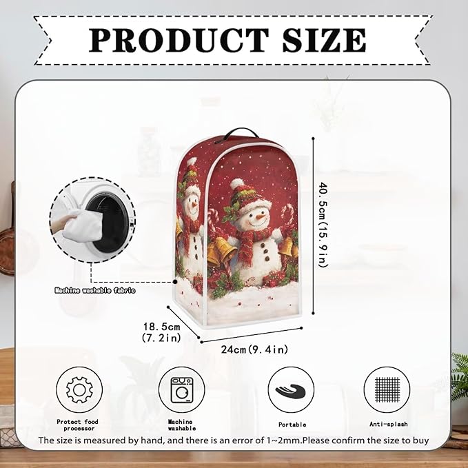 Snowman Blender Cover Dust Cover - Image 5