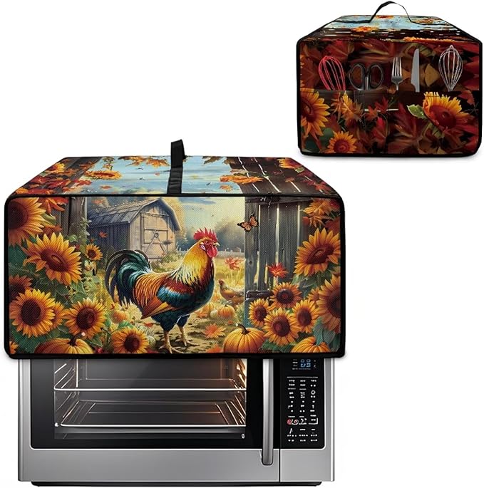 Toaster Oven Dust Cover Dustproof Smart Oven Air Fryer Microwave Cover - Image 2