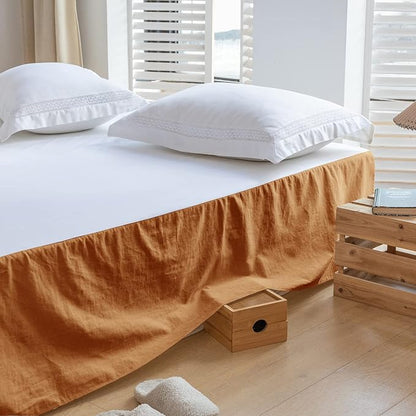 BISELINA French Linen Bed Skirt - Image 5