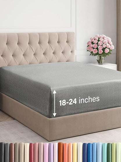 Extra Deep Queen Fitted Sheet by CGKUnlimited
