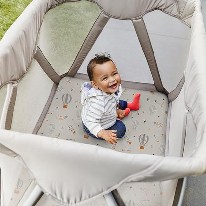 Pack n Play Sheets, BROLEX 2 Pack Mini Crib Sheets, Stretchy Portable Fitted - Image 5