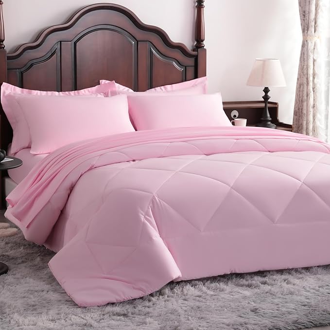 NTBAY Queen Comforter Set with Sheets, 7 Pieces Soft and Breathable Queen - Image 9