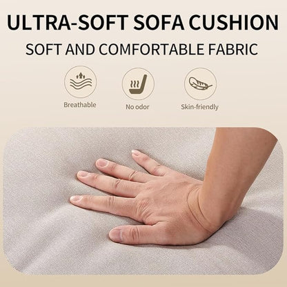 46x18 Outdoor High Back Chair Cushions | Waterproof & UV-Resistant Patio - Image 6