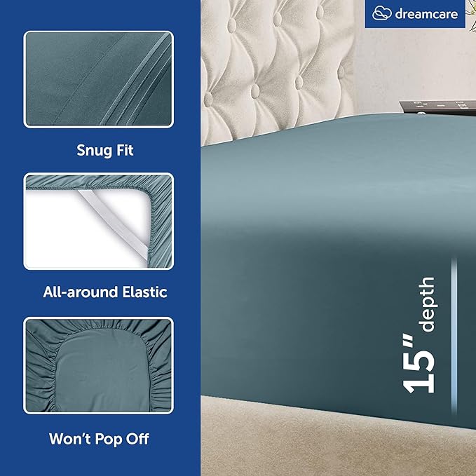 DREAMCARE Queen Size Sheets - Image 7
