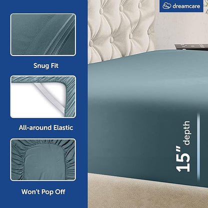 DREAMCARE King Size Sheets Set - Image 6