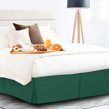 Nestl Hunter Green Bed Skirt King Size - Image 8