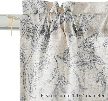 jinchan Floral Kitchen Curtains - Image 4