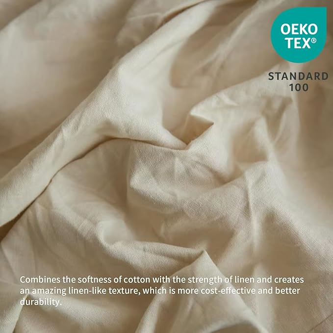 BISELINA French Linen Bed Skirt - Image 2