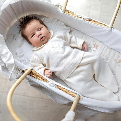 Gllquen Baby Bassinet Sheets 4 Pack, Breathable Cozy Fitted Mattress Sheet - Image 2