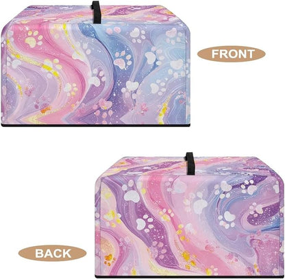Microwave Oven Dust Cover, Dog Paw Heat-Resistant Waterproof Microwave Oven - Image 5