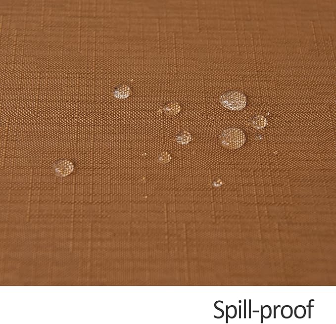 maxmill Harvest Square Tablecloth Stain Resistant Waterproof Wrinkle Resistant - Image 5