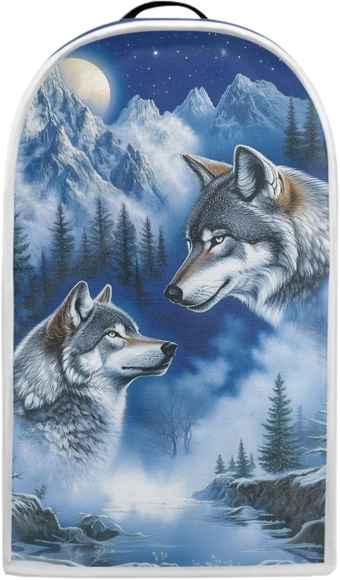Talayituse Wolf Mountain Print Blender Dust Cover, Fingerprint Protection Cover by Unknown