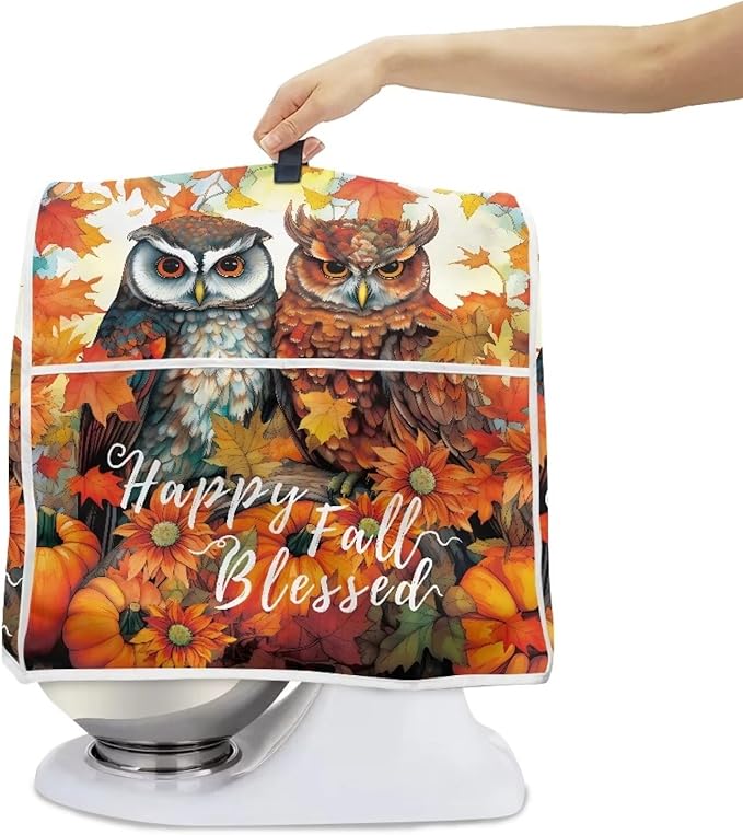 Owl Stand Mixer Cover Compatible - Image 3