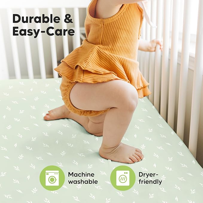 KeaBabies 2-Pack Baby Crib Sheets - Image 7