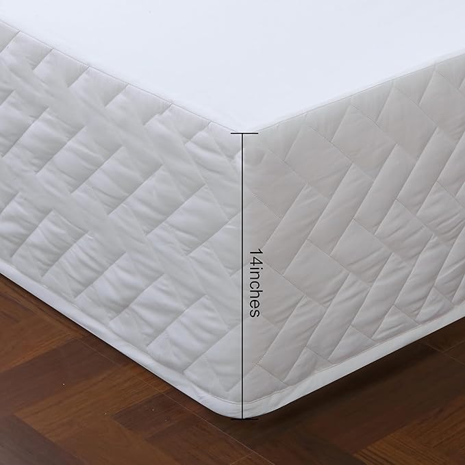 King Bed Skirt-Box Spring Cover - Image 3