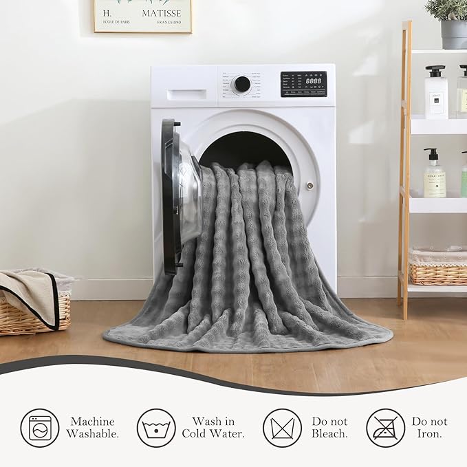 Waterproof Blanket for Bed Couch Sofa Car, Soft Leakproof Dog Blanket - Image 6