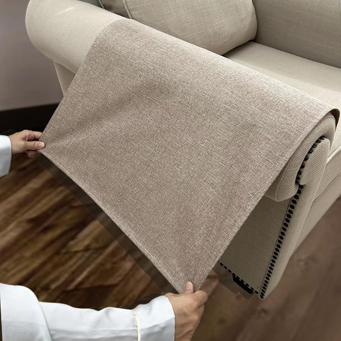 Couch Arm Covers, Anti-Slip Sofa Armrest Cover - Image 3