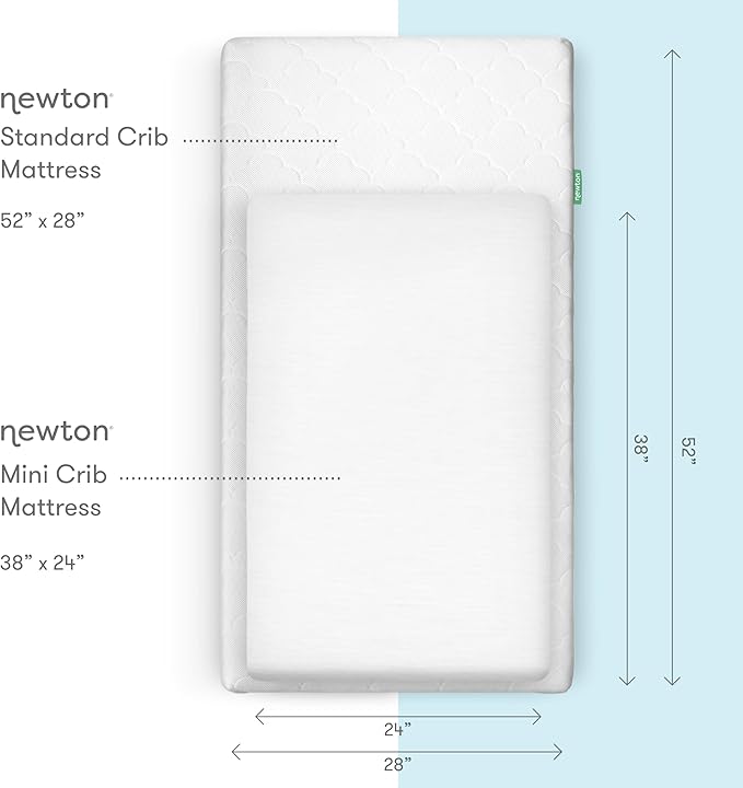 Newton Baby Fitted Mini Crib Sheets | Organic Muslin Cotton, Breathable & Soft - Image 2