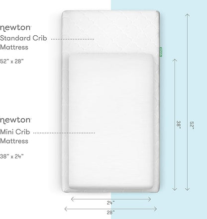 Newton Baby Fitted Mini Crib Sheets | Organic Muslin Cotton, Breathable & Soft - Image 2