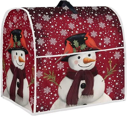 Christmas Mixer Cover for Kitchen Aid 4.5-5 Qt Mixer, Snowman Small Appliance by HUISEFOR