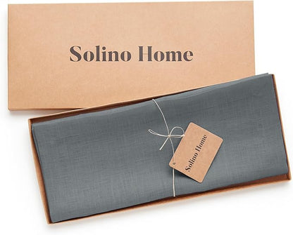 Solino Home Linen Table Runner 120 Inches Long - Image 5