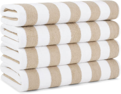 arkwright california cabana stripe beach towel - pack, main product view