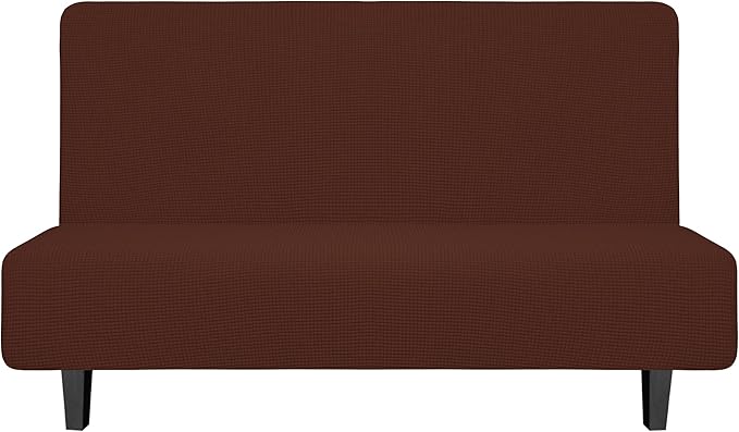 Easy-Going Stretch Futon Sofa Slipcover Armless Sofa Bed Cover Furniture by Easy-Going