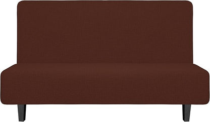 Easy-Going Stretch Futon Sofa Slipcover Armless Sofa Bed Cover Furniture by Easy-Going