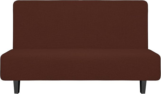 Easy-Going Stretch Futon Sofa Slipcover Armless Sofa Bed Cover Furniture by Easy-Going
