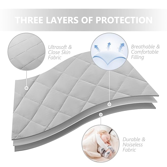 TILLYOU Pack and Play Sheet - Image 4