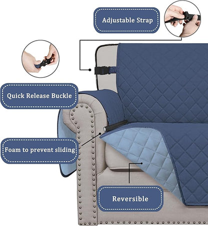 Easy-Going Reversible Chair Cover Washable Sofa Cover - Image 3