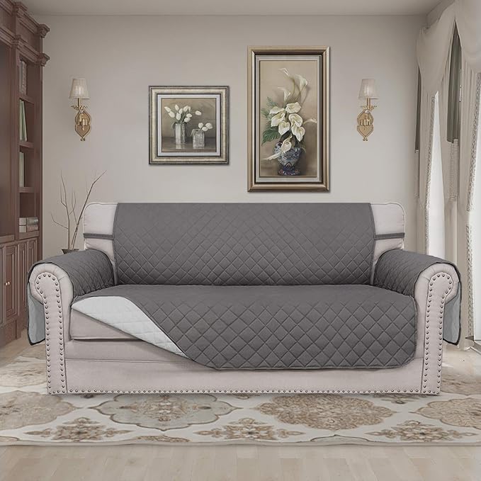 Easy-Going Sofa Slipcover Reversible Loveseat Sofa Cover Couch Cover - Image 2