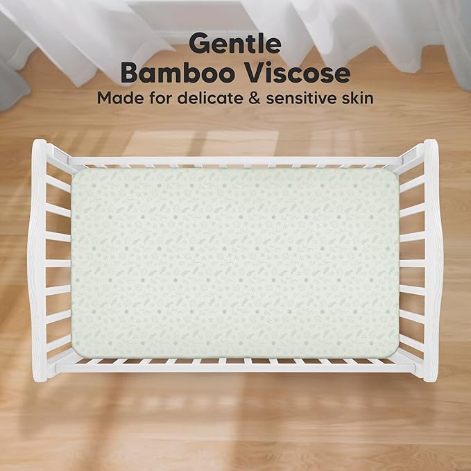 KeaBabies 2-Pack Baby Crib Sheets - Image 2
