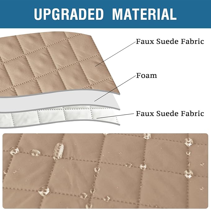 2 Pack Water Resistant Armrest Covers - Image 4