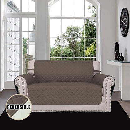 Easy-Going Reversible Loveseat Couch Cover - Image 2