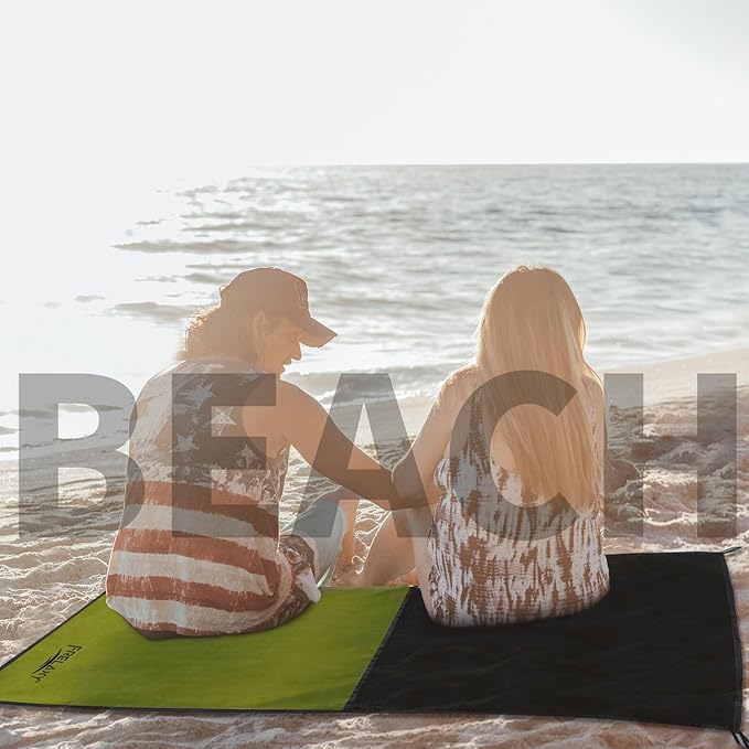 Frelaxy Pocket Picnic Blanket, Waterproof Sandproof Beach Mat, Compact Camping - Image 7